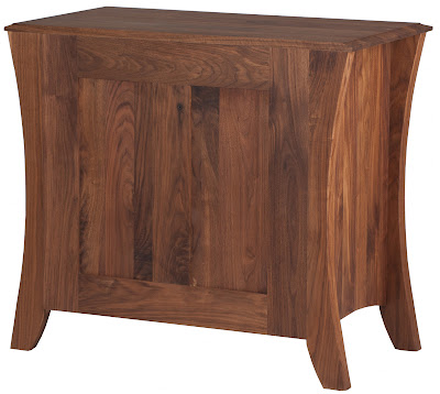 Kyoto Dresser in Oil & Wax Walnut, Solid Wood Rear Panel