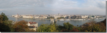 Danube Panorama from palace
