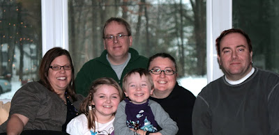 Sloan Family at Christmas 2009