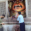  &ndash; Statue of Bhairab in Kathmandu Durbar Square.