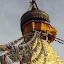  &ndash; top of the stupa