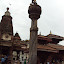  &ndash; statue and temples in Patan Durbar Square