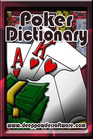 Poker Dictionary