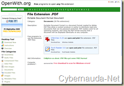 Apri OpenWith on Cybernauda Net