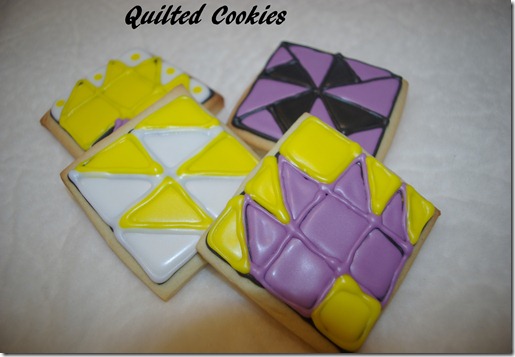 quilted cookies