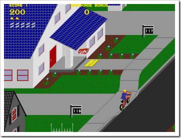 PaperboyGameplay