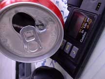 A clean punch with the BB travelling through to the other side