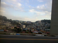 On the train to Mishima