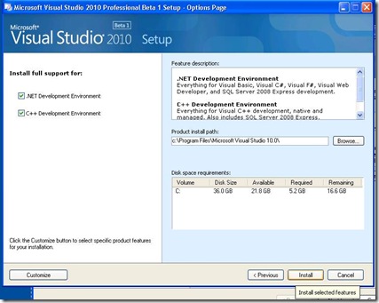 Enter the product key and name of organization and click next.