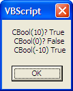 QTP Testing: How to Check Boolean Value