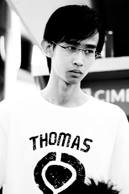 Of course if you want to look serious and all Sin City like, make your photo black and white. :)