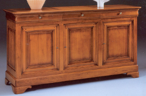 Meuble traditionnel buffet Louis Philippe Merisier
