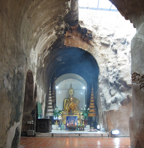Altar in the tunnels