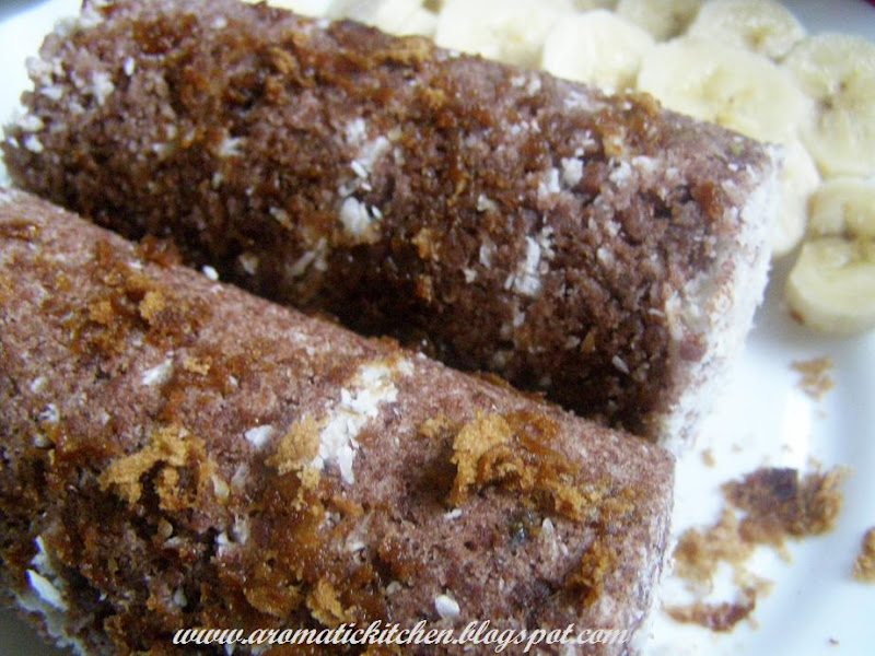 Kerala Steam Cake , Puttu