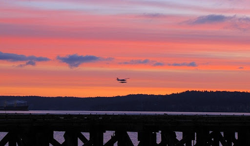 Nanaimo harbour sunrise