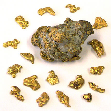Gold Mining: Gold Nuggets
