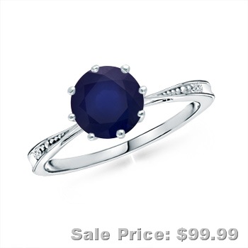 [Solitaire Round Blue Sapphire Tapered Shank Ring with Diamond Accents[12].jpg]