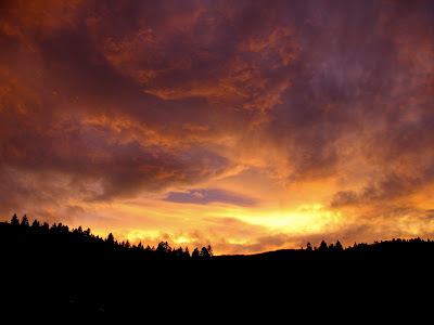 Roxborough Park Stormy Sunset