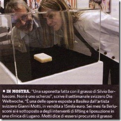grasso sapone berlusconi