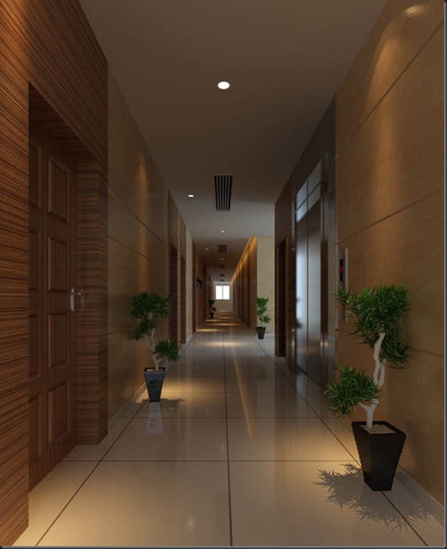 Aisle -10, aisles, corridors, commercial space, model – free 3d max download