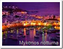 Mykonos notturna