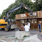 Aufbauarbeiten R&auml;gif&auml;scht 2009