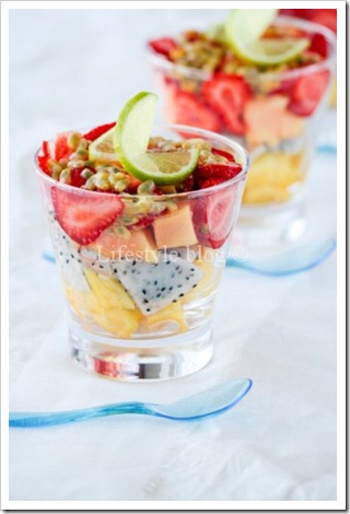O alta salata de fructe O alta salata de fructe