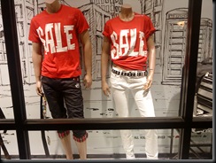 Ewi sale shirt VS The Store sale t