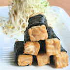 Mini fagots de tempeh enveloppés de nori