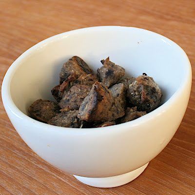 Mini bouchées au tempeh et soja noir