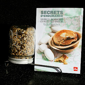 Grains de seigle germés. Secrets d'Endurance (le livre) Barres, boissons et recettes maison.