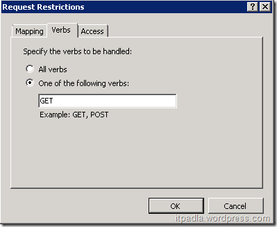 Request Restrictions 
