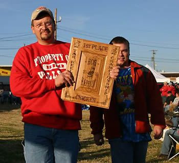 Bill of Willy T Smokers - First Place Chicken at Hog Happnin', Shelby, NC 2006