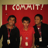 I commit in red.