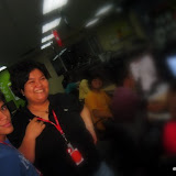 Soft Focus. Markee and Jenny. The rest are blurred.