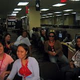 Isn't it queuing? We have calls waiting! LOL