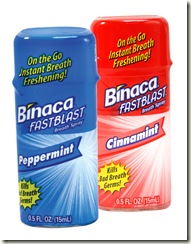  BONUS Day #2 – Binaca Breath Freshener Giveaway