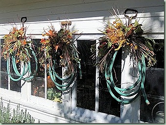 hose wreath bachman idea house