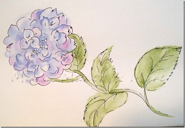 watercolor-like-hydrangea-a