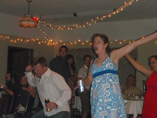 Stephen and Bianca partying