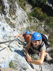 Via ferrata de Th&ocirc;nes ( appell&eacute;e aussi La roche &agrave; Agathe).
