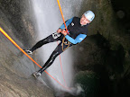 Partie sup&eacute;rieure du canyon d'Angon. D&eacute;part depuis la passerelle.