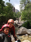 L'entr&eacute;e dans le Canyon.
