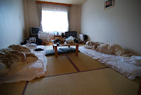 Asahidake Onsen, unser Zimmer -klassisch japanisch – 28-Jul-2009