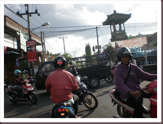 simpang jalan di bali