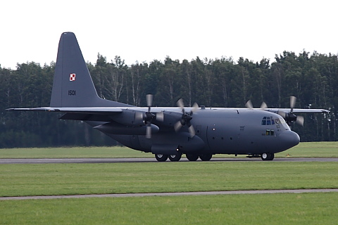 Lockheed C-130E Hercules.