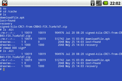 Disable Cupcake OTA update screenshot