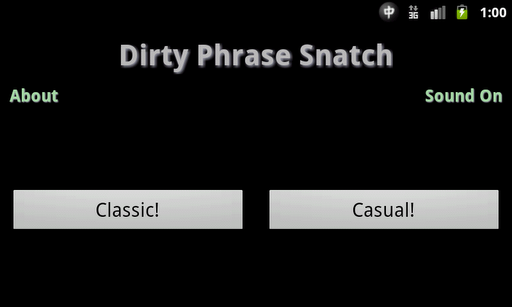 Dirty Phrase Snatch