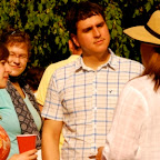 Gail Scott (in the hat) answers questions about the Enneagram.