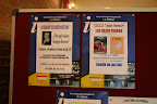 Cartel en el tablón de anuncios del Centro Municipal